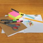 outils ciseaux post-it